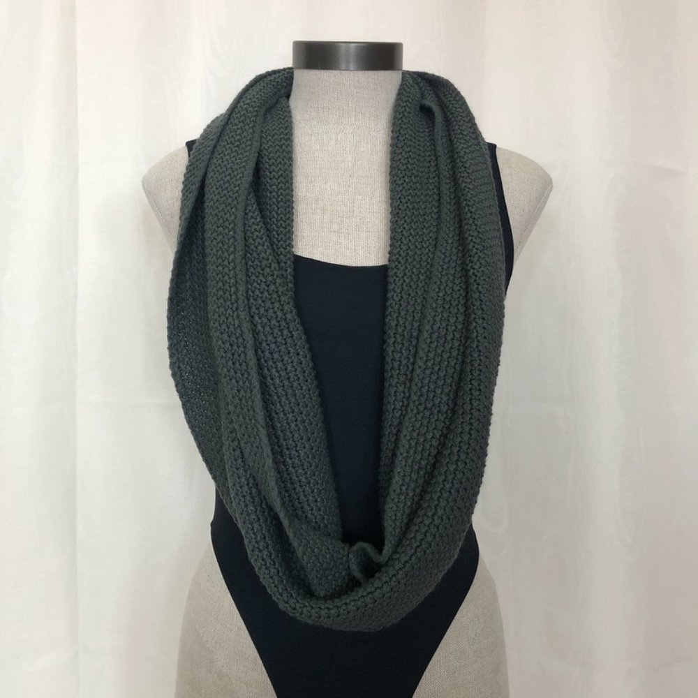Gray Infinity Scarf